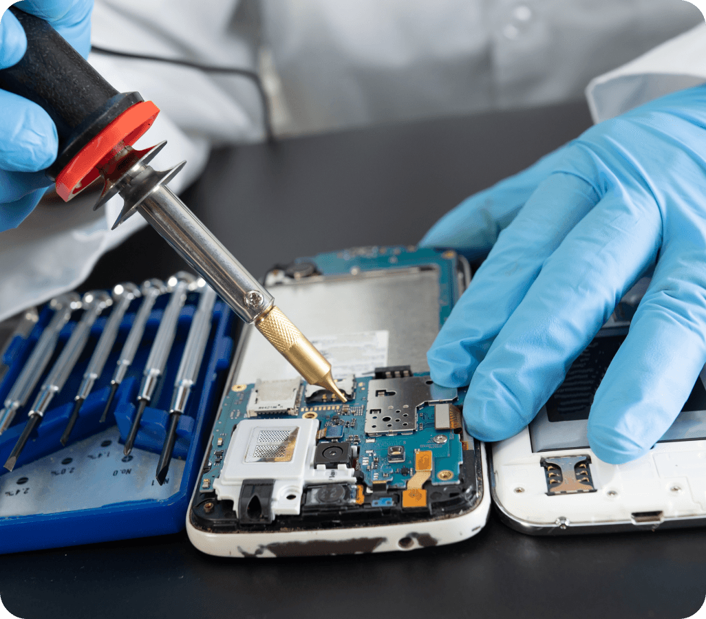 Phone repair center