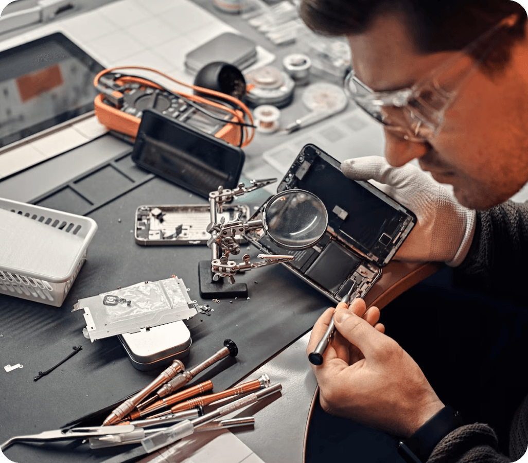 Phone repair center