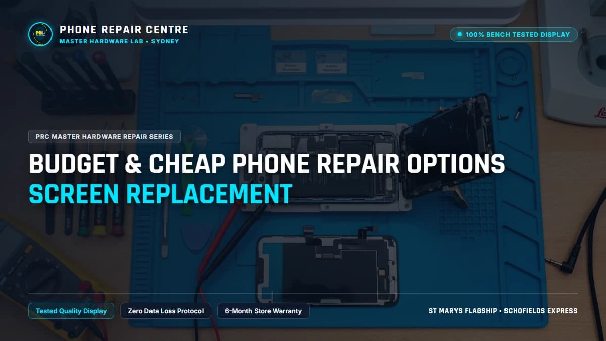 Budget & Cheap Phone Repair Options Screen Replacement: Cost, Specs & Sydney Lab Guide