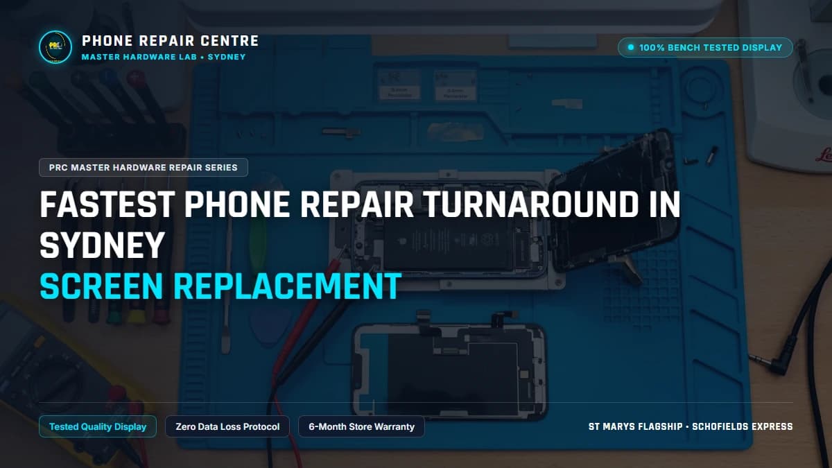 Fastest Phone Repair Turnaround in Sydney Screen Replacement: Cost, Specs & Sydney Lab Guide
