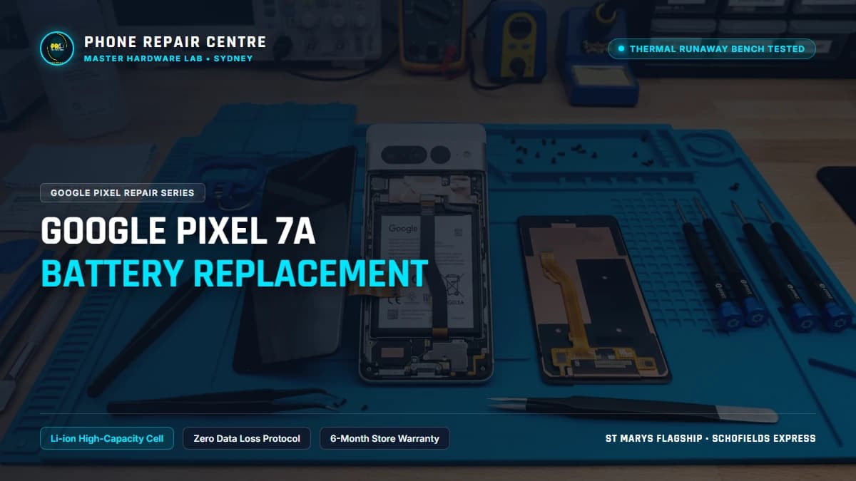Google Pixel 7A Battery Replacement: Cost, Specs & Sydney Lab Guide