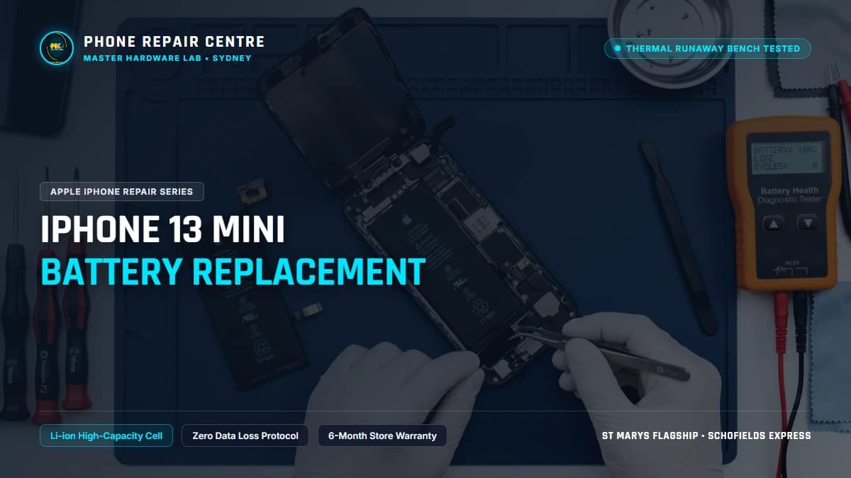 iPhone 13 Mini Battery Replacement: Cost, Specs & Sydney Lab Guide