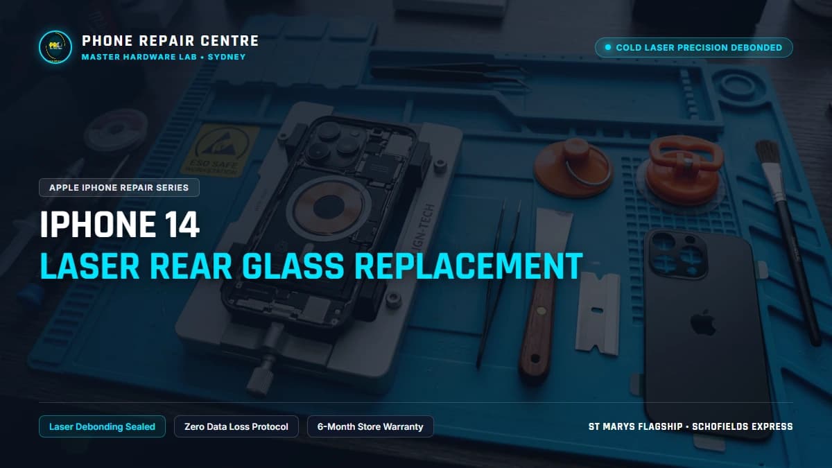 iPhone 14 Laser Rear Glass Replacement: Cost, Specs & Sydney Lab Guide
