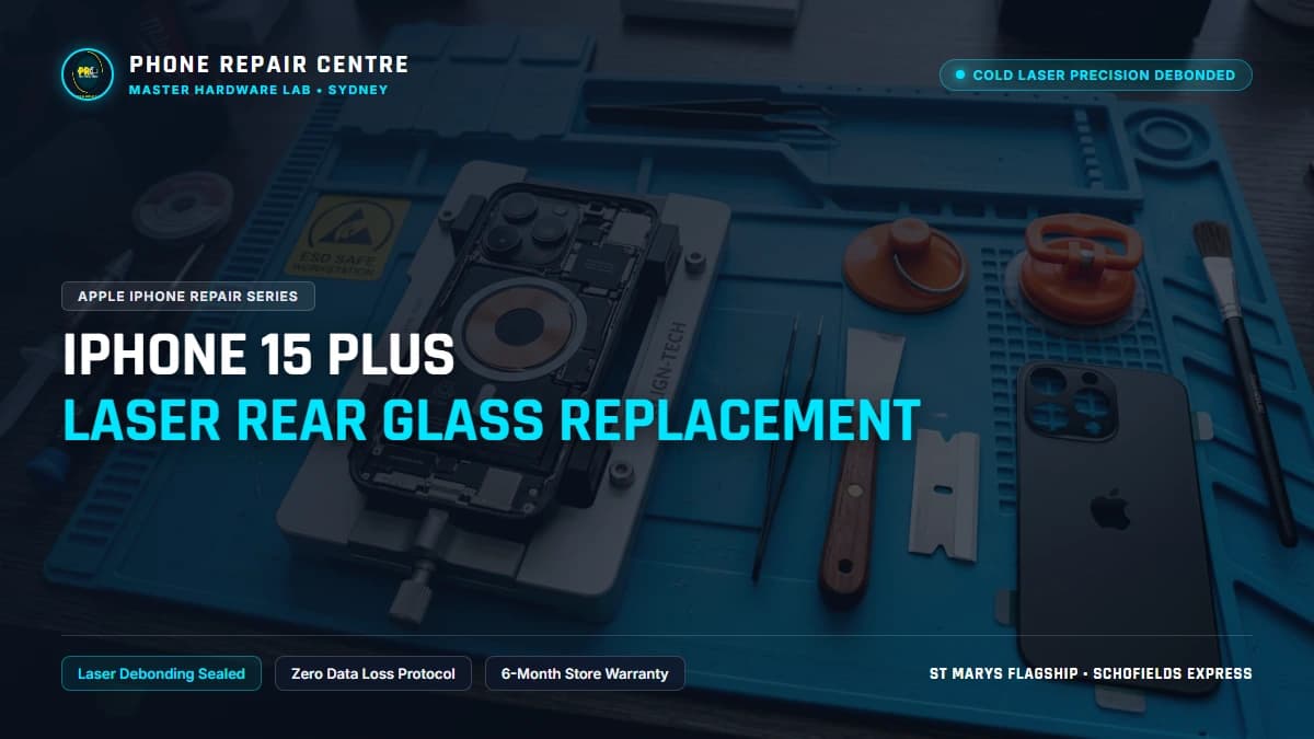 iPhone 15 Plus Laser Rear Glass Replacement: Cost, Specs & Sydney Lab Guide