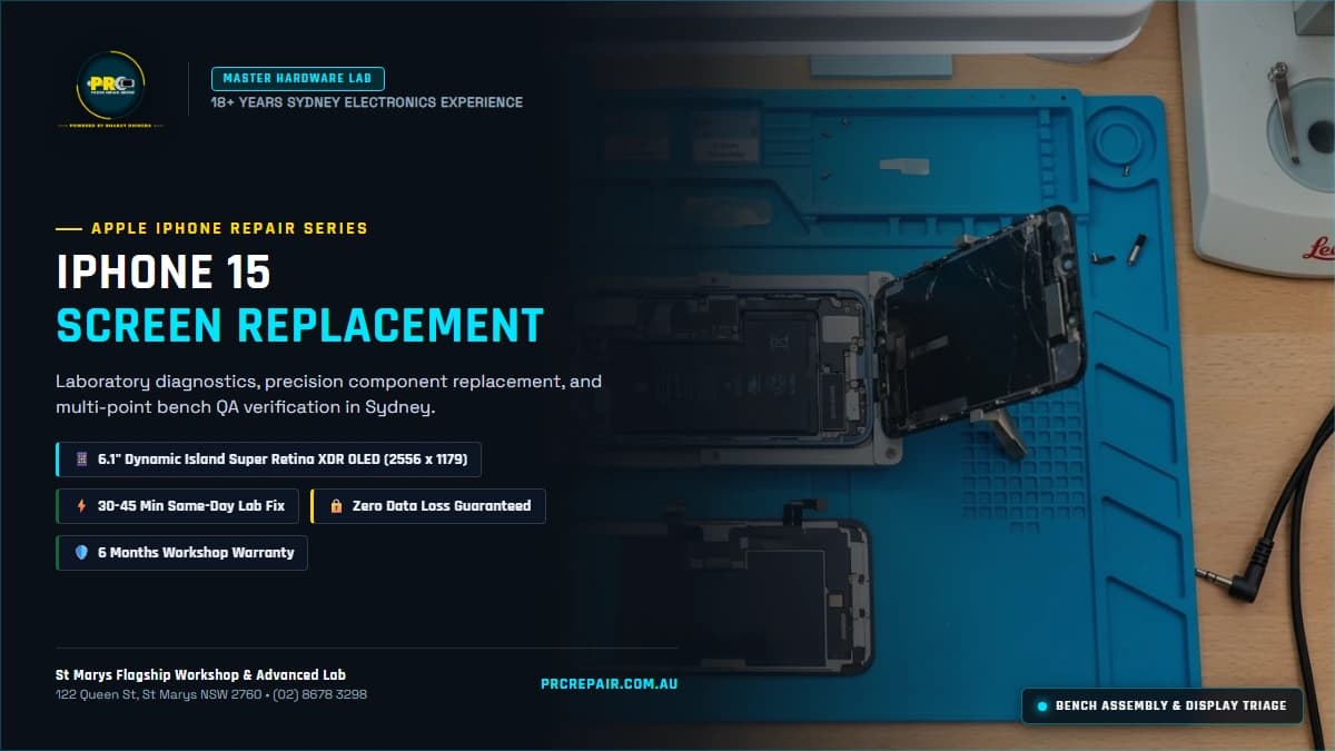 iPhone 15 Screen Replacement: Cost, Specs & Sydney Lab Guide