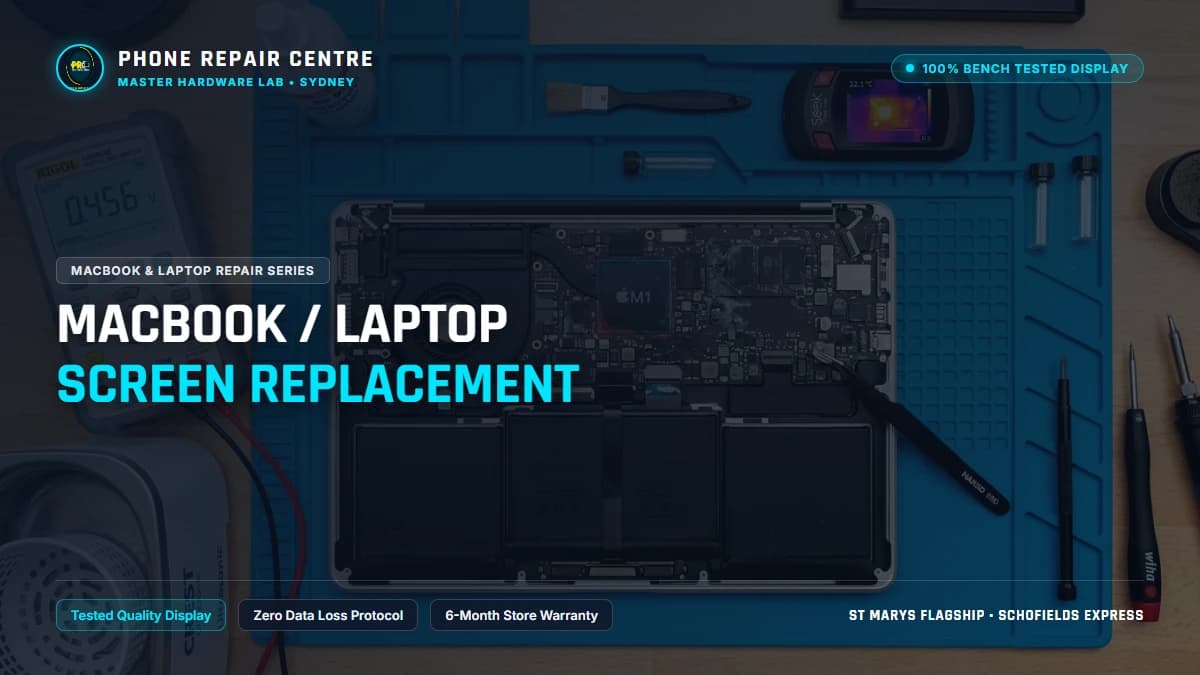MacBook / Laptop Screen Replacement: Cost, Specs & Sydney Lab Guide