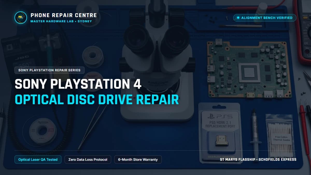 Sony PlayStation 4 Optical Disc Drive Repair: Cost, Specs & Sydney Lab Guide