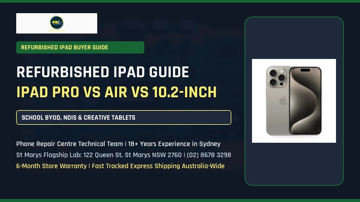 Cheap Certified Refurbished iPads in Sydney: NSW School BYOD, University & NDIS Buyer Guide (2026-2027)