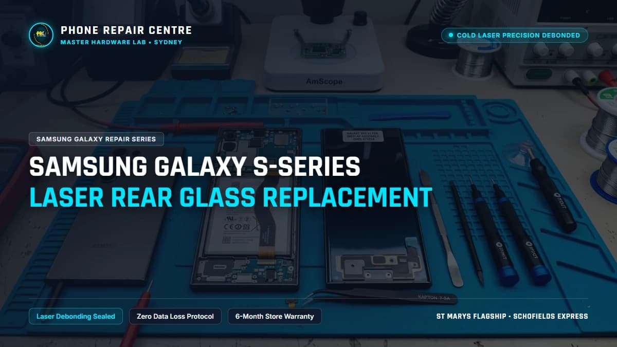Samsung Galaxy S-Series Laser Rear Glass Replacement: Cost, Specs & Sydney Lab Guide