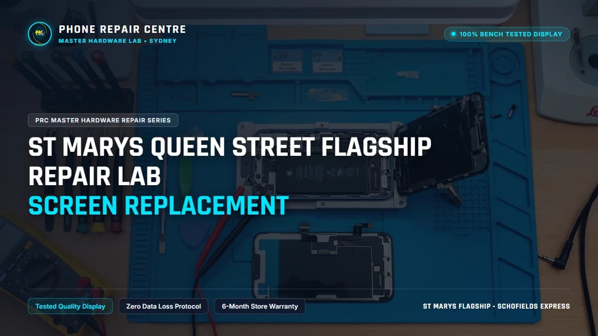St Marys Queen Street Flagship Repair Lab Screen Replacement: Cost, Specs & Sydney Lab Guide