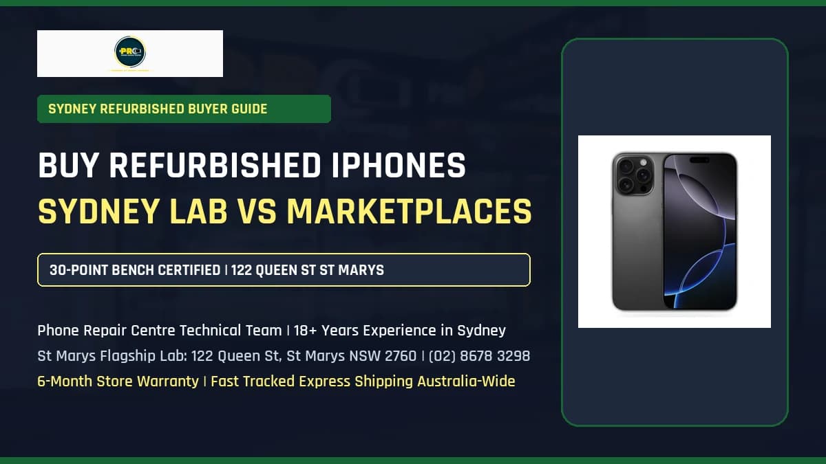 Licensed Second-Hand Phone Shop for St Marys, Penrith, Mount Druitt & Blacktown (Walk-In Unlocked iPhones)