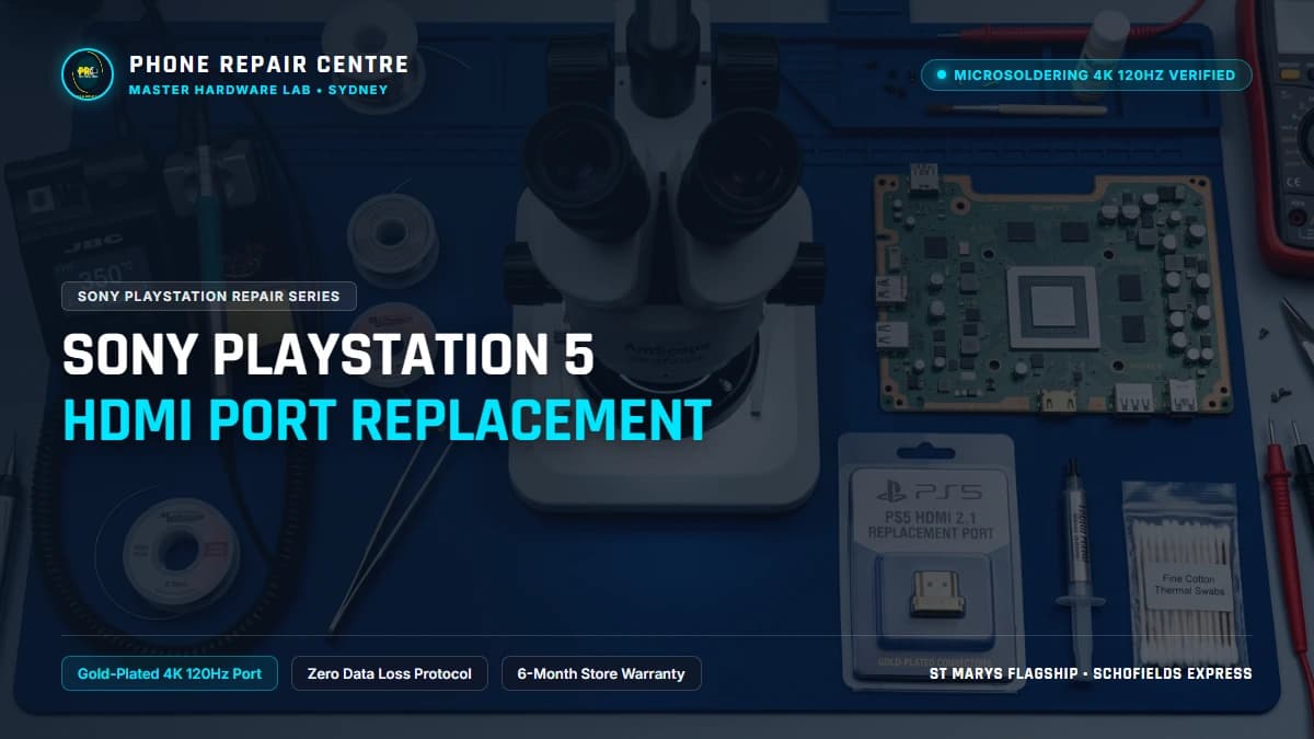 Sony PlayStation 5 HDMI Port Replacement: Cost, Specs & Sydney Lab Guide