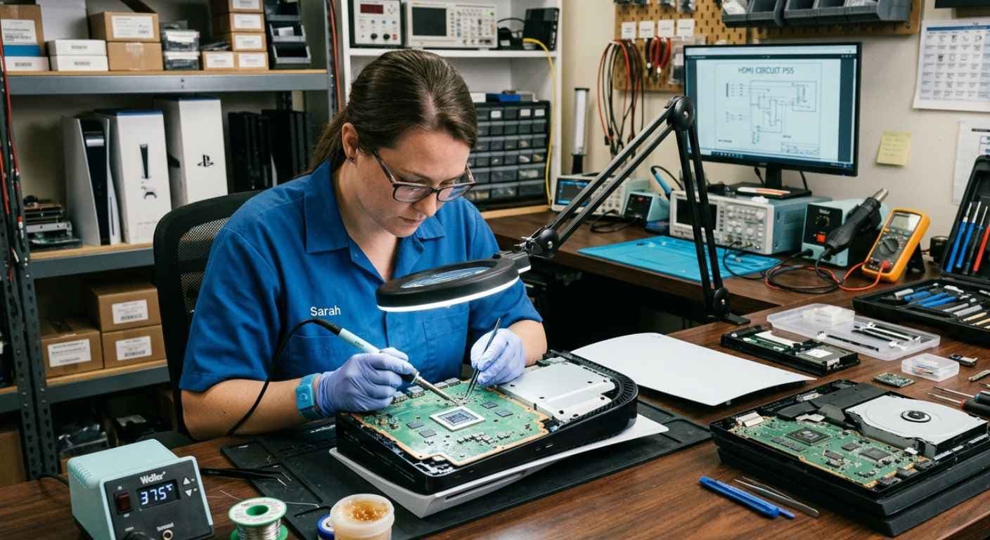 PS5 HDMI Port Repair, No Signal Fix & PS4 Console Repair in Australia