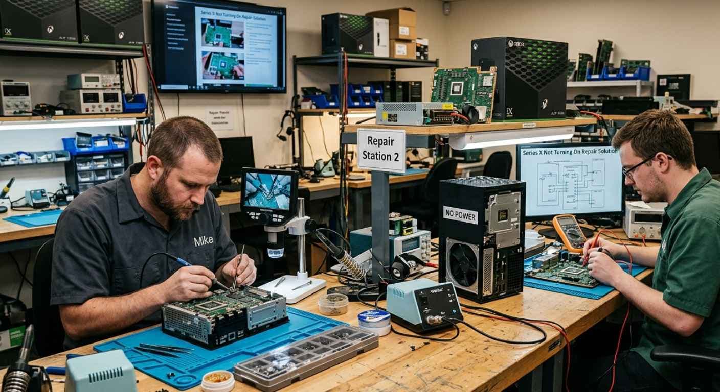 Xbox HDMI Port Repair, No Display Fix & Series X Not Turning On Repair Solution in Australia