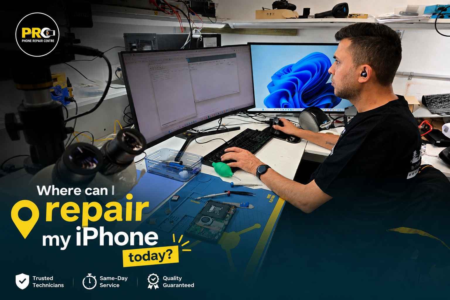 Where can I repair my iPhone today?
