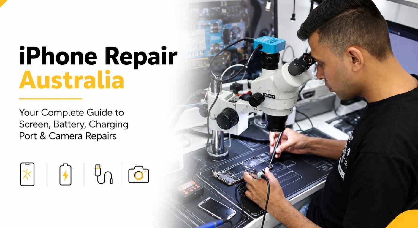 iPhone Repair Australia: Your Complete Guide to Screen, Battery, Charging Port & Camera Repairs