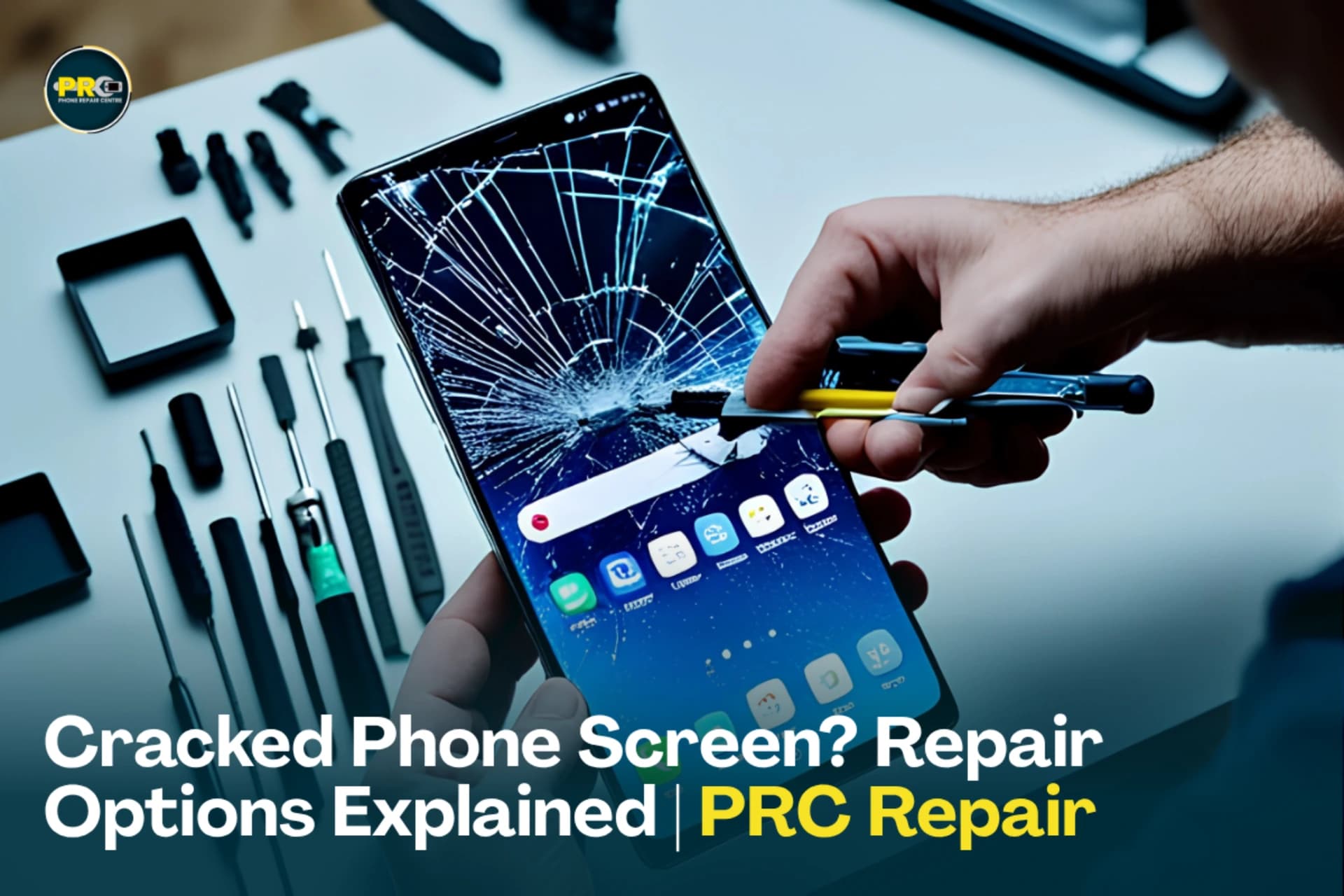 Cracked Phone Screen? Repair Options Explained | PRC Repair