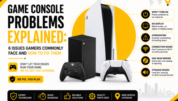 Game Console Problems Explained: 6 Issues Gamers Commonly Face and How to Fix Them