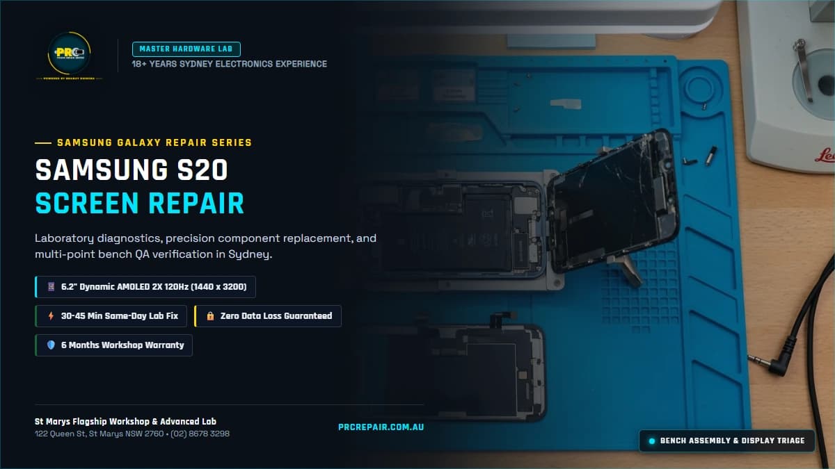 Samsung S20 Screen Repair: Cost, Specs & Sydney Lab Guide