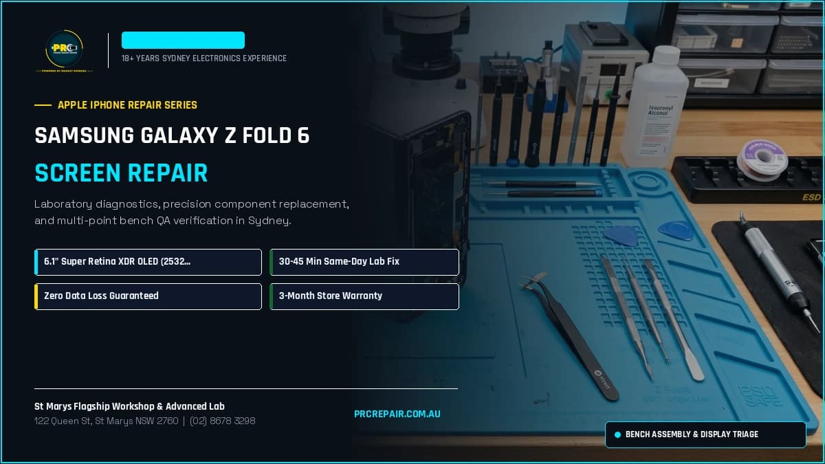 Samsung Galaxy Z Fold 6 Screen Replacement: Cost, Specs & Sydney Lab Guide