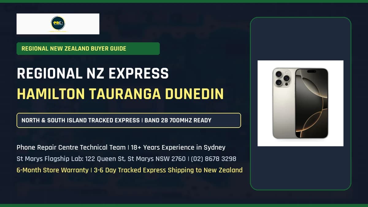 Where to Buy Refurbished & Second-Hand iPhones in Hamilton, Tauranga, Dunedin, Queenstown, Palmerston North, Napier-Hastings & Nelson NZ