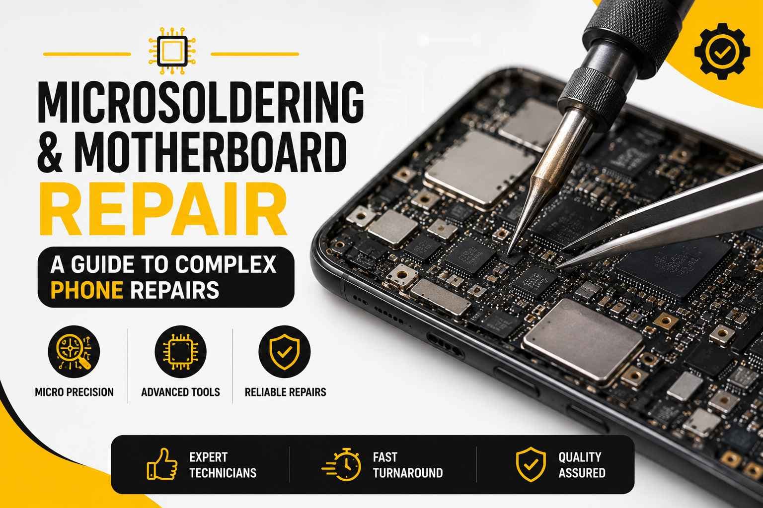 Microsoldering & Motherboard Repair: A Guide to Complex Phone Repairs