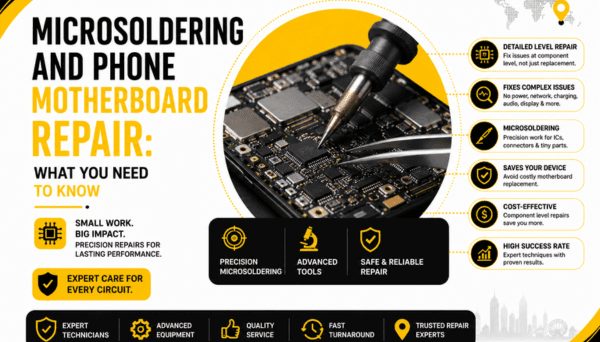 Microsoldering and Phone Motherboard Repair: What You Need to Know