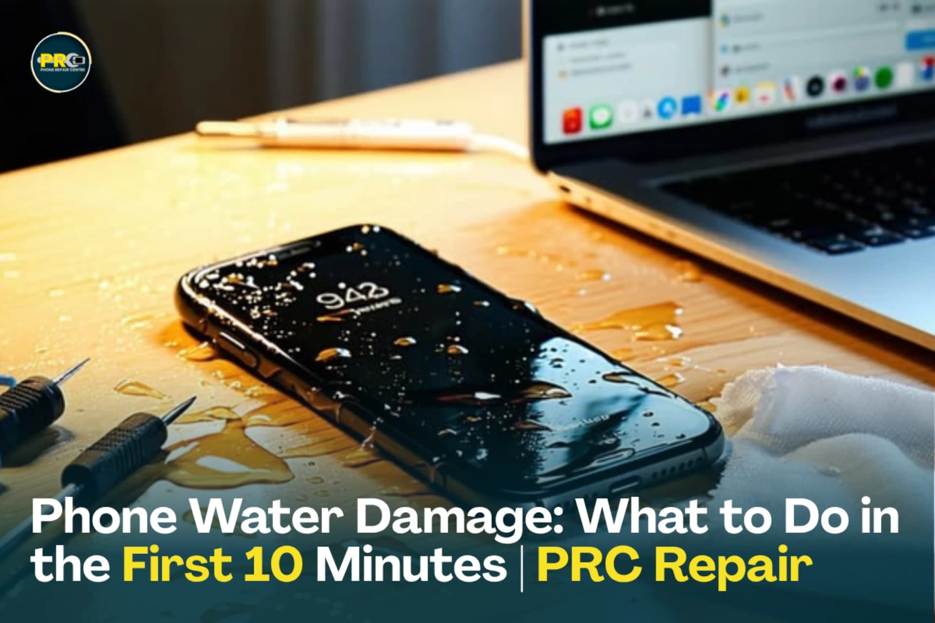 Phone Water Damage Guide for Schofields Residents | Phone Repair Centre