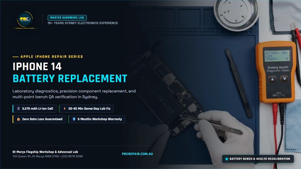 iPhone 14 Battery Replacement: Cost, Specs & Sydney Lab Guide