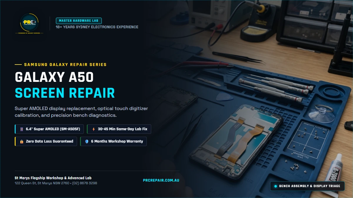 Samsung Galaxy A50 Screen Repair: Cost, Specs & Sydney Lab Guide